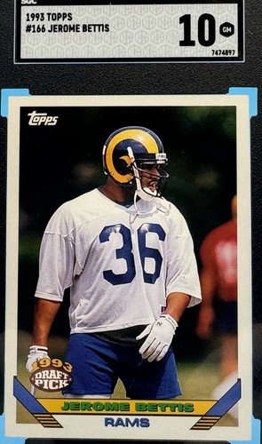 1993 Topps Jerome Bettis #166 card