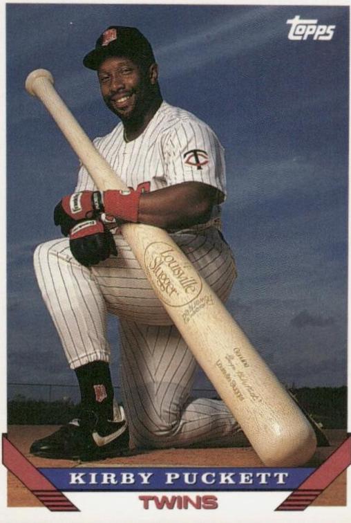1993 Topps Kirby Puckett #200 card