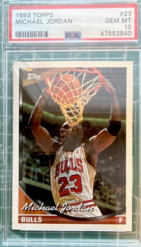 1993 Topps Michael Jordan #23 card