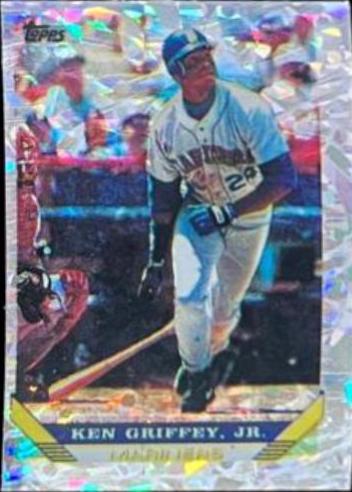 1993 Topps Micro Ken Griffey Jr. [Prism] #179 card