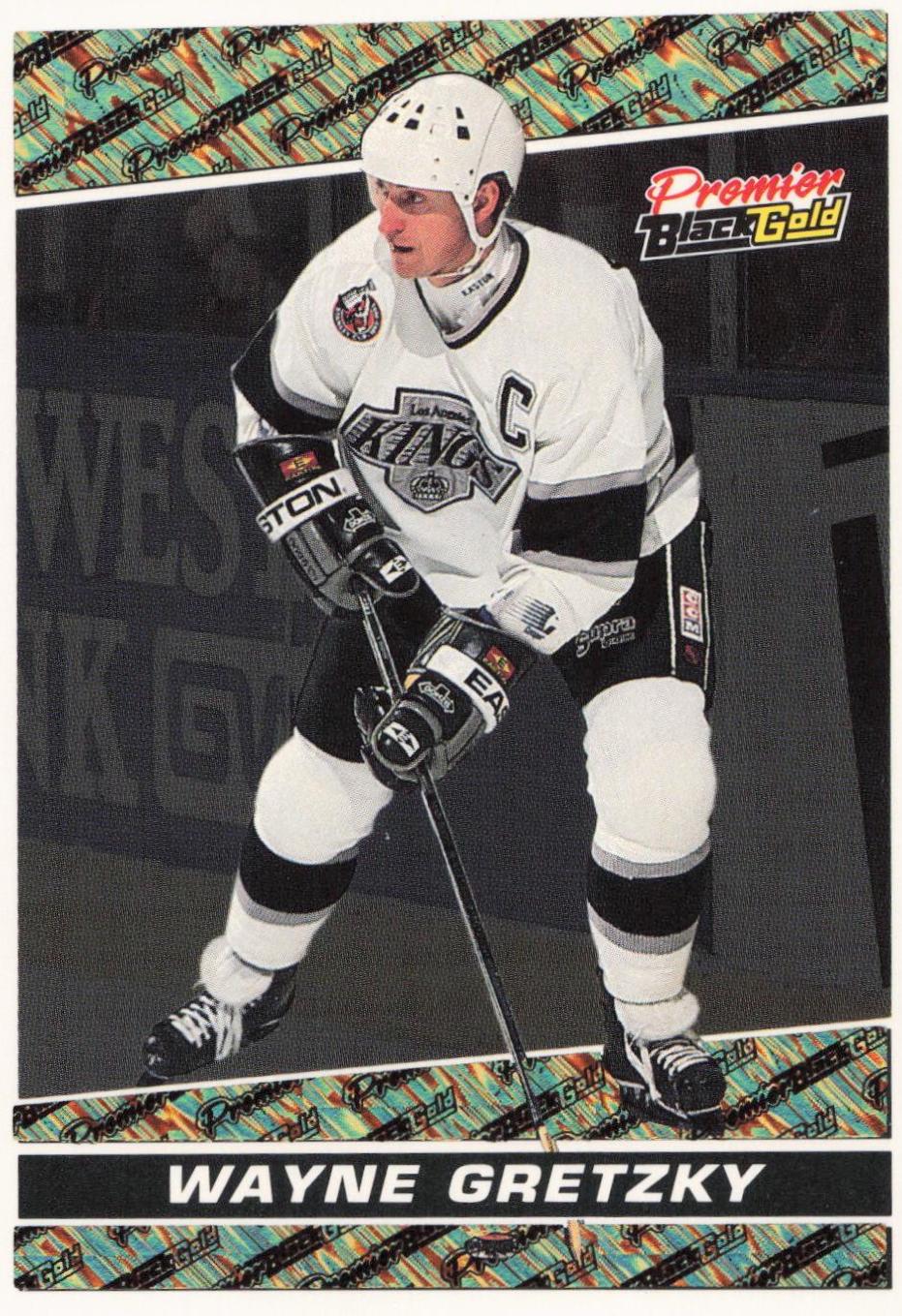 1993 Topps Premier Black Gold Wayne Gretzky #7 card