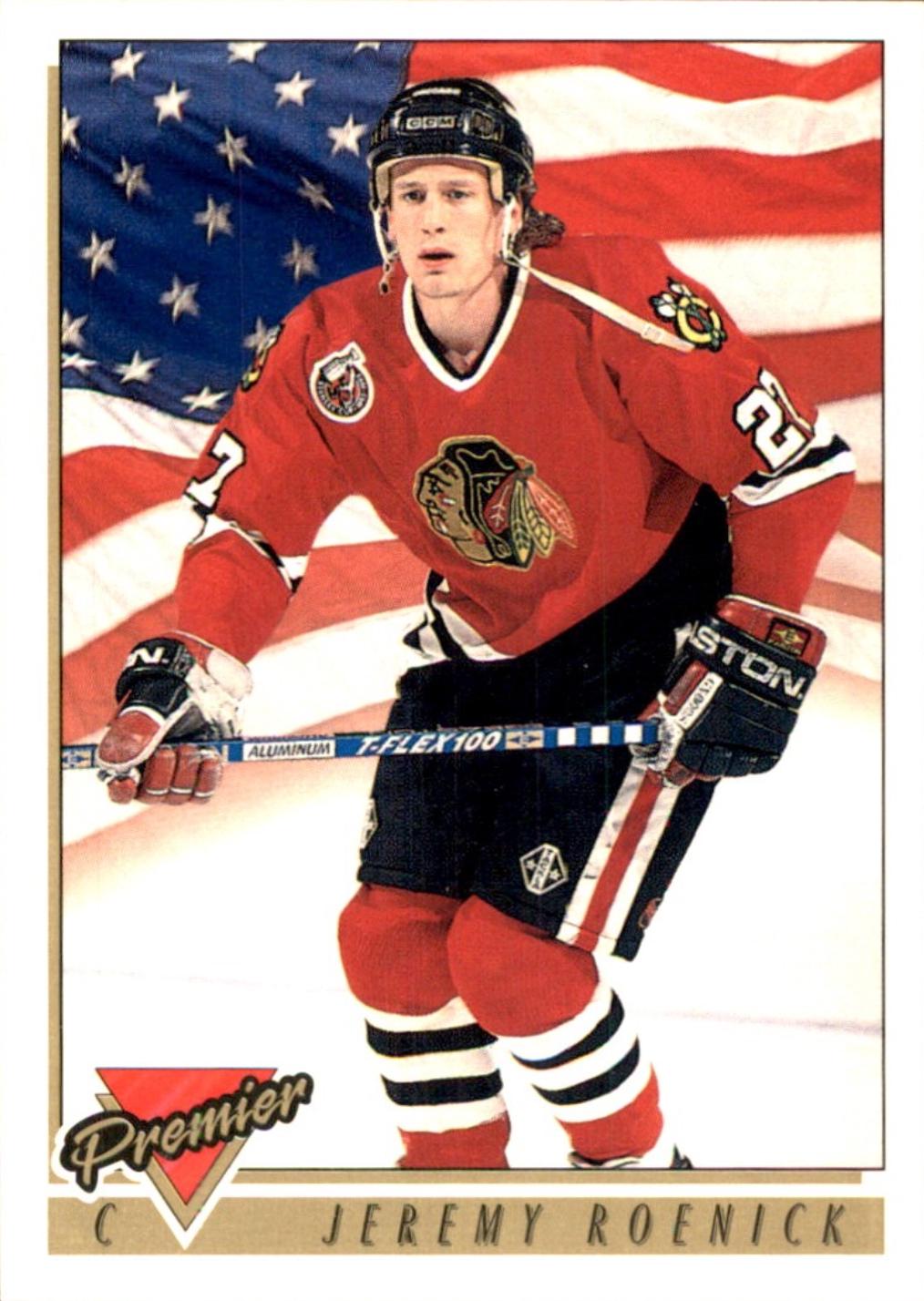1993 Topps Premier Jeremy Roenick #500 card