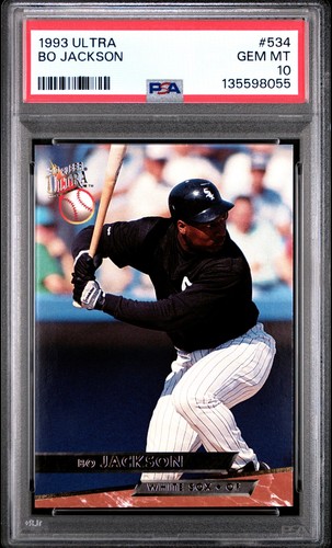 1993 Ultra Bo Jackson #534 card