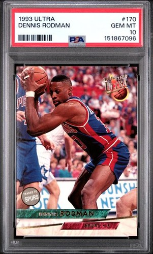 1993 Ultra Dennis Rodman #170 card