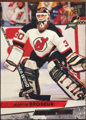 1993 Ultra Martin Brodeur #357 card