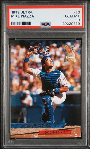 1993 Ultra Mike Piazza #60 card