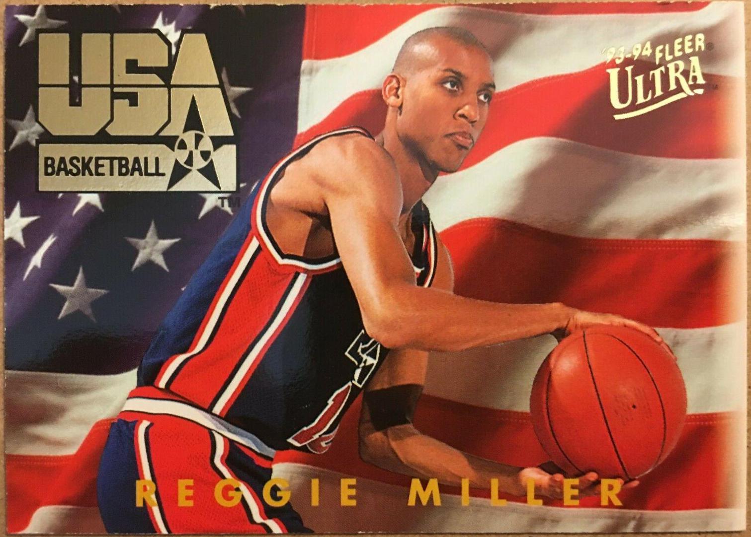 1993 Ultra Reggie Miller #M1 card