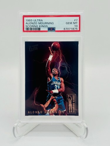 1993 Ultra Scoring Kings Alonzo Mourning #7 card