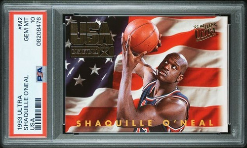 1993 Ultra Shaquille O'Neal #M2 card