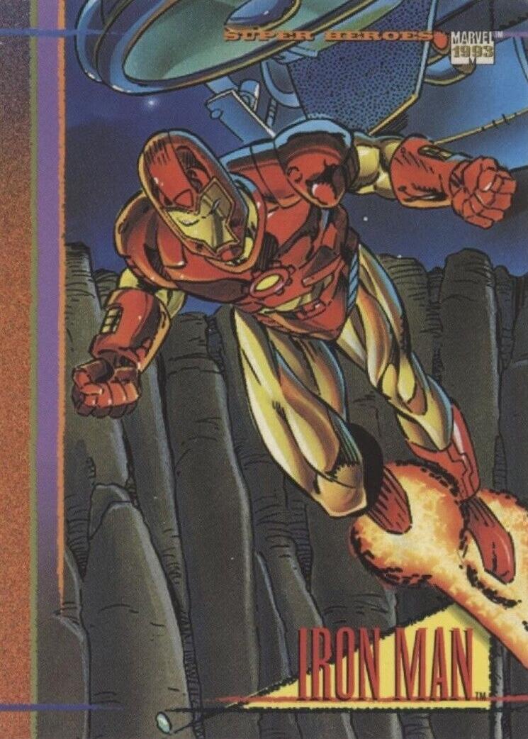 1993 Universe Iron Man #67 card
