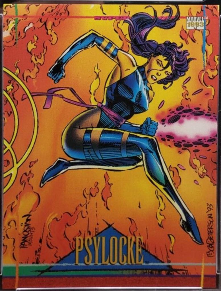 1993 Universe Psylocke #44 card