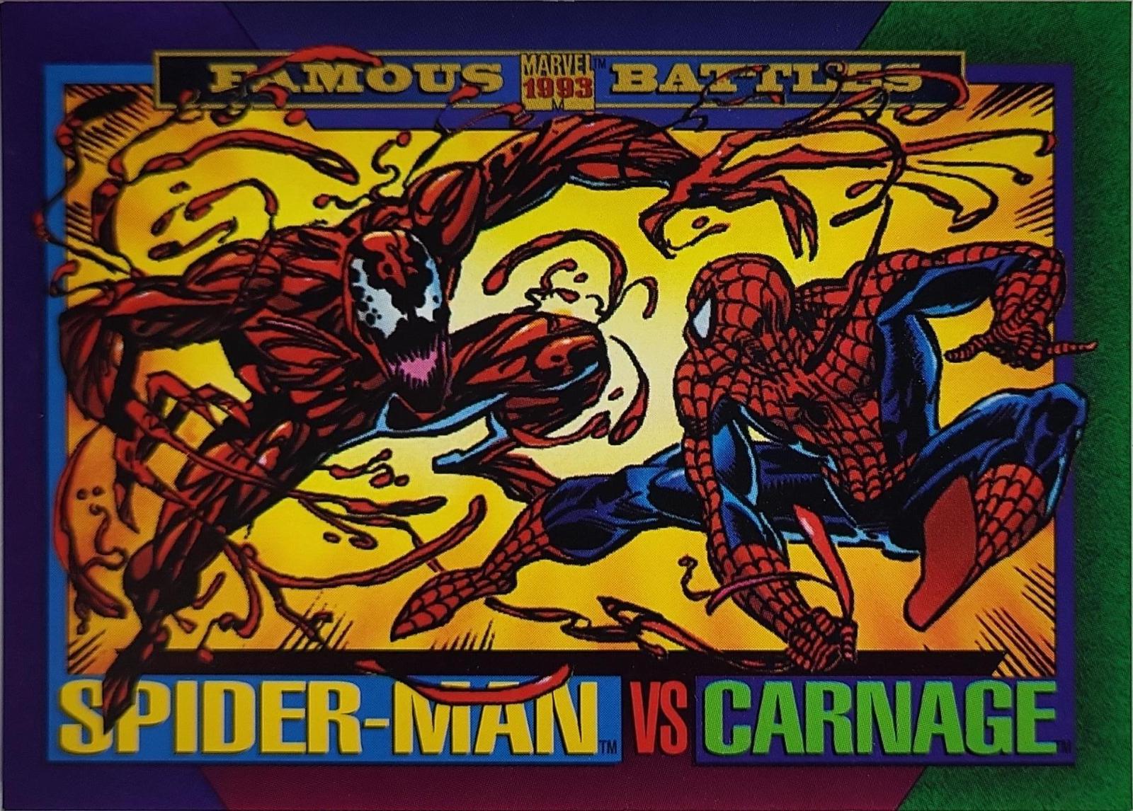 1993 Universe Spider-Man vs Carnage #145 card