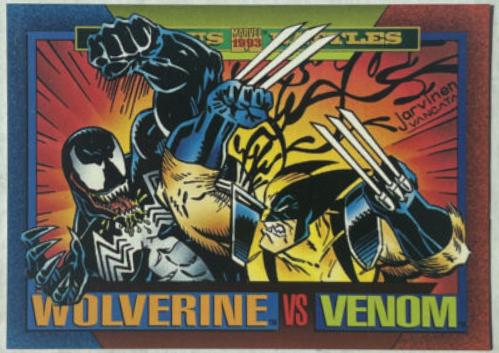 1993 Universe Wolverine vs Venom #164 card