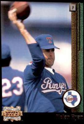 1993 Upper Deck 5th Anniversary Nolan Ryan #A5 card
