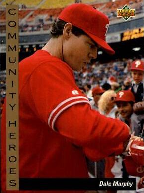 1993 Upper Deck Dale Murphy #32 card