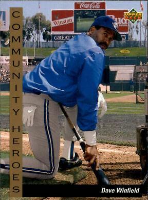 1993 Upper Deck Dave Winfield #40 card