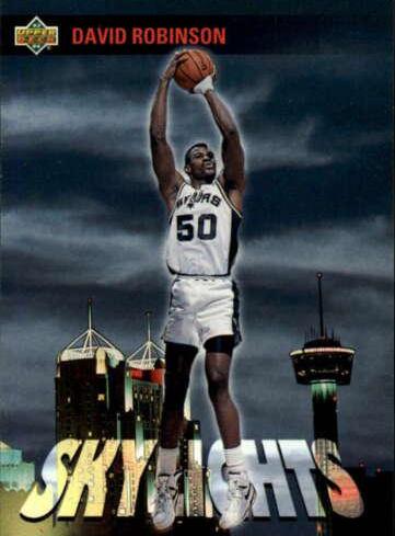 1993 Upper Deck David Robinson #474 card