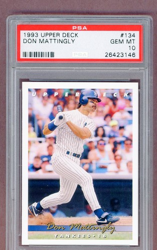1993 Upper Deck Don Mattingly #134 card