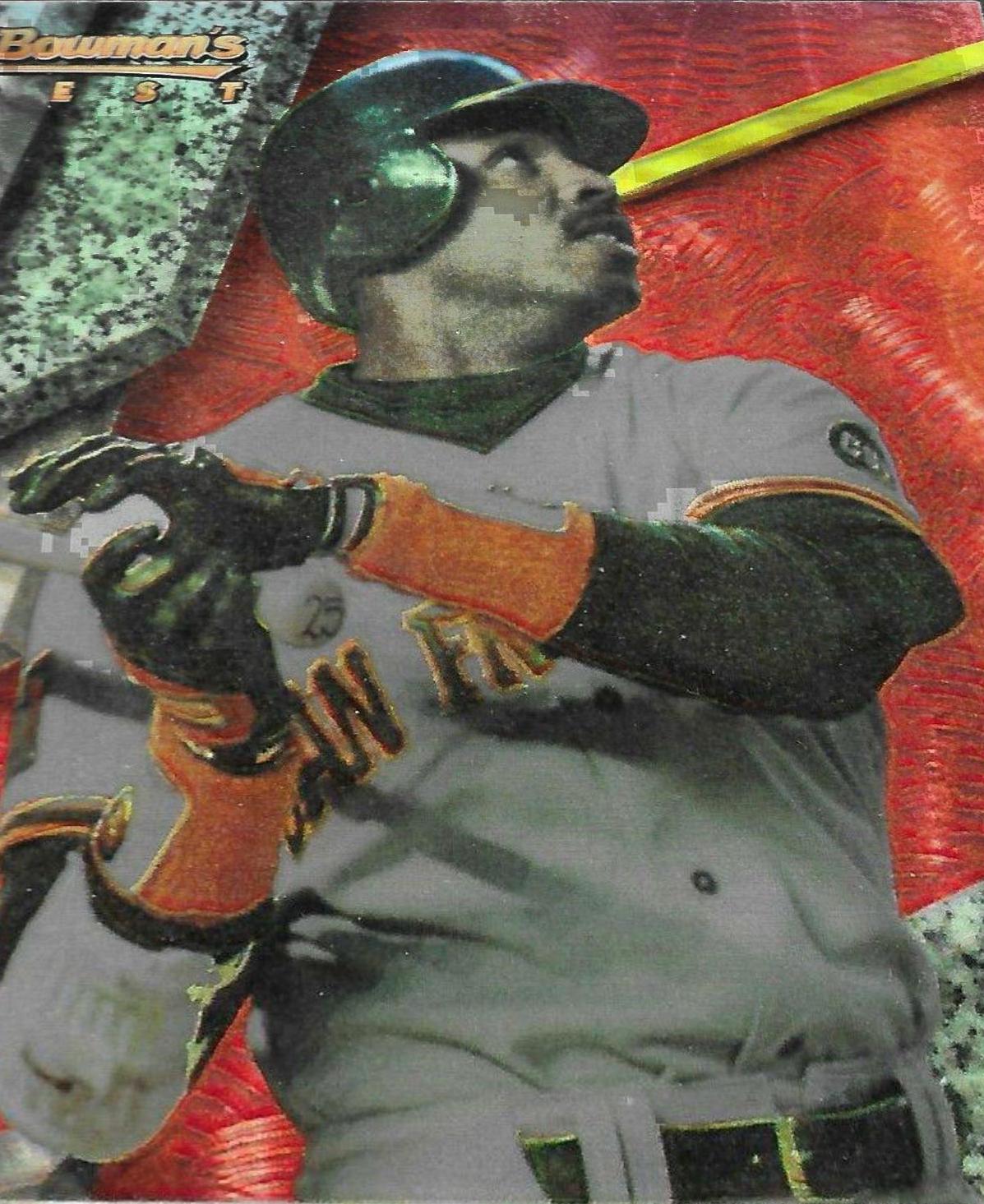 1994 Bowman's Best Barry Bonds [Red Refractor] #59 card