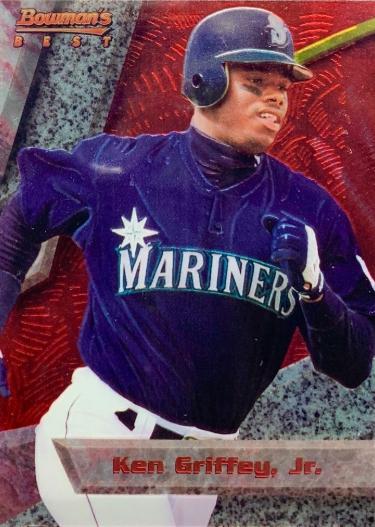 1994 Bowman's Best Ken Griffey Jr. [Red] #40 card