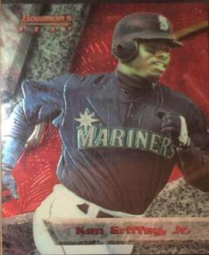 1994 Bowman's Best Ken Griffey Jr. [Red Refractor] #40 card