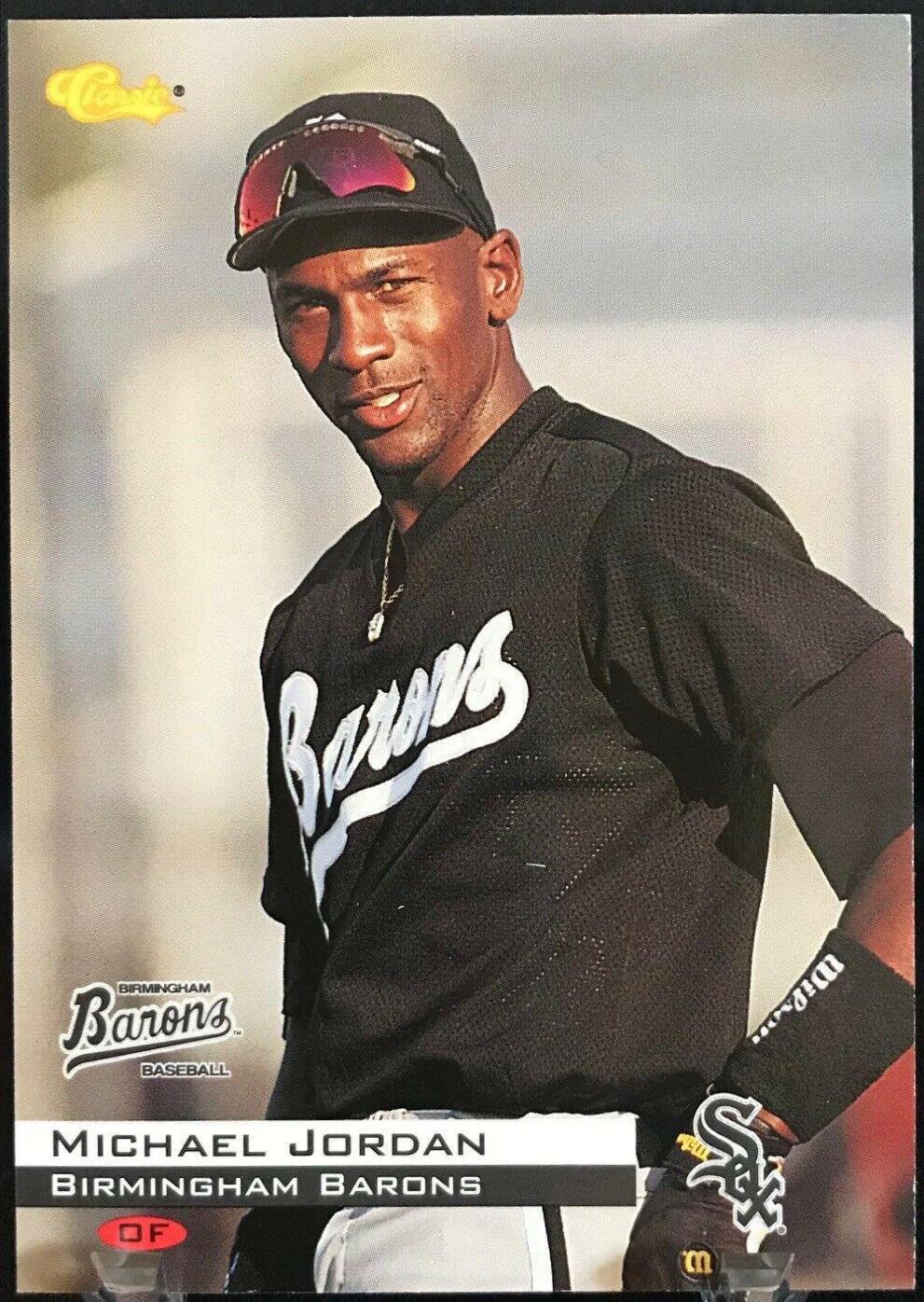 1994 Classic Michael Jordan [Birmingham Barons] #1 card