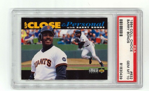 1994 Collector's Choice Barry Bonds #632 card