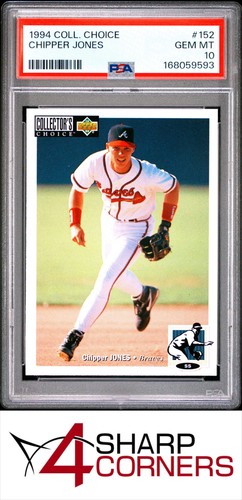 1994 Collector's Choice Chipper Jones #152 card