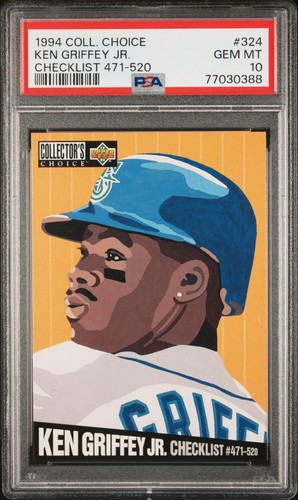 1994 Collector's Choice Ken Griffey Jr. #324 card