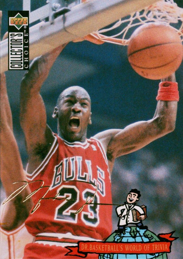 1994 Collector's Choice Michael Jordan [Gold Signature] #402 card