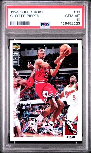 1994 Collector's Choice Scottie Pippen #33 card