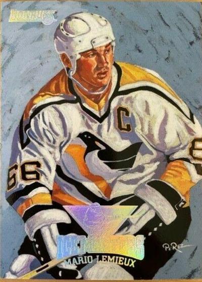 1994 Donruss Ice Masters Mario Lemieux #5 card