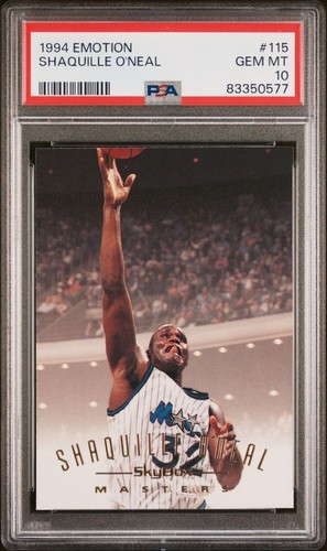 1994 E Motion Shaquille O'Neal #115 card