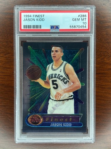 1994 Finest Jason Kidd [With Coating] #286 card