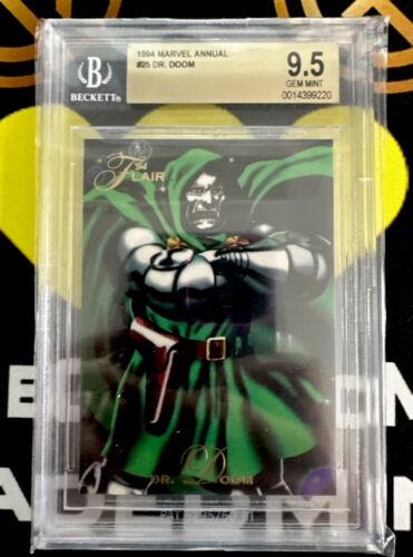 1994 Flair DR. Doom #25 card