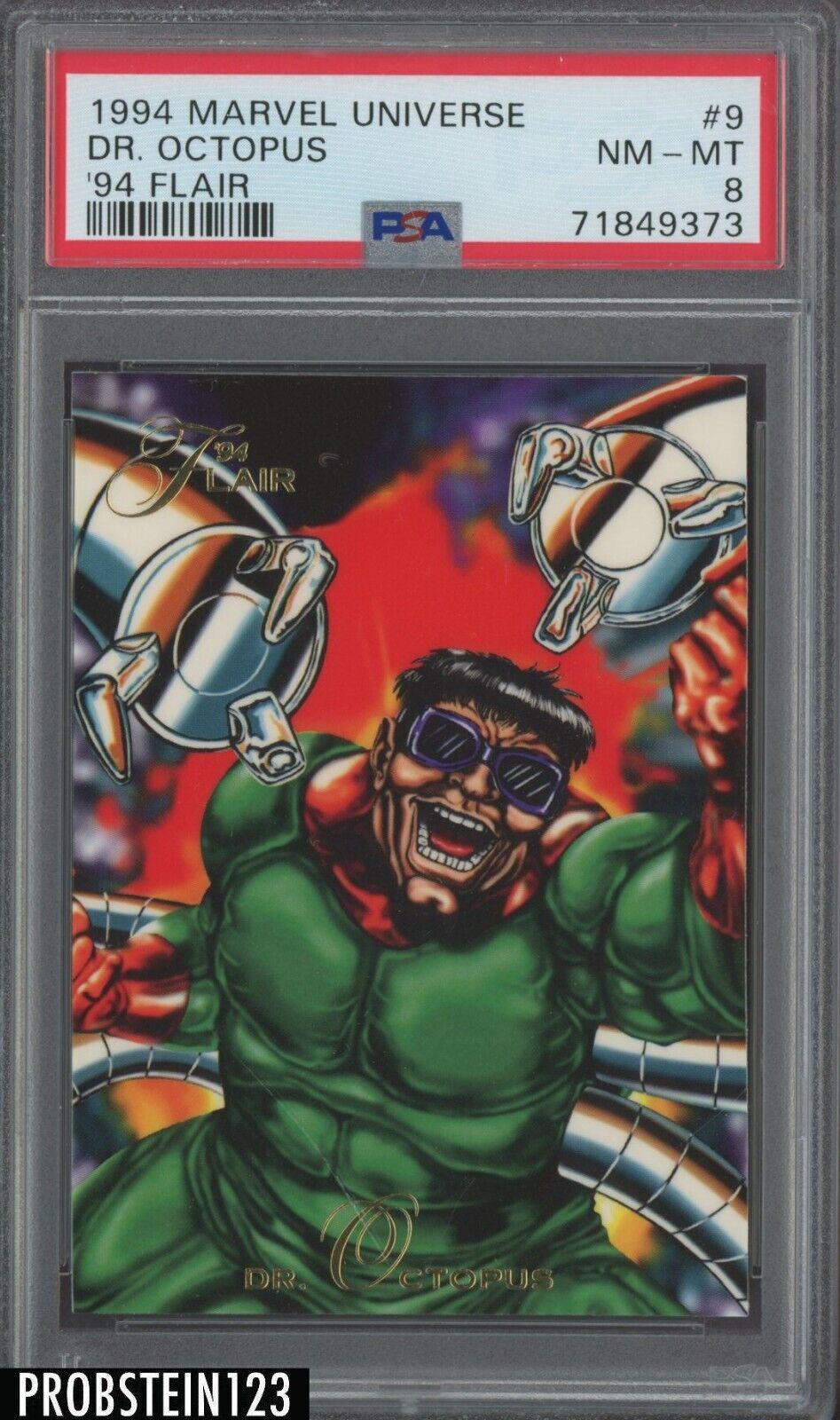 1994 Flair DR. Octopus #9 card