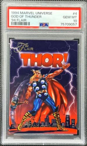 1994 Flair God of Thunder #4 card