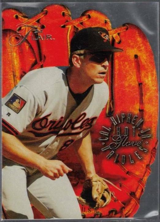 1994 Flair Hot Glove Cal Ripken Jr. #8 card