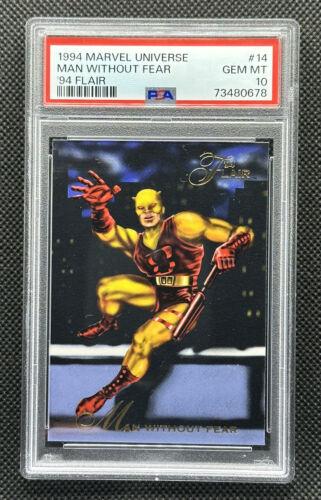 1994 Flair Man Without Fear #14 card
