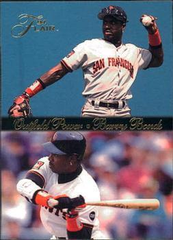 1994 Flair Outfield Power Barry Bonds #2 card