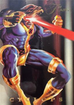 1994 Flair Power Blast Cyclops #2 card
