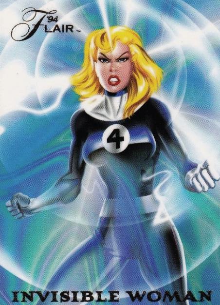 1994 Flair Power Blast Invisible Woman #17 card