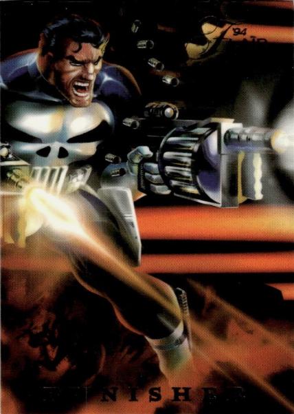 1994 Flair Power Blast Punisher #10 card