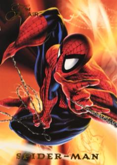 1994 Flair Power Blast Spider-Man #15 card
