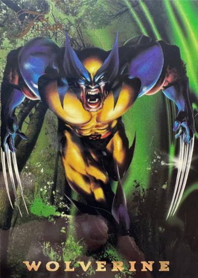 1994 Flair Power Blast Wolverine #8 card
