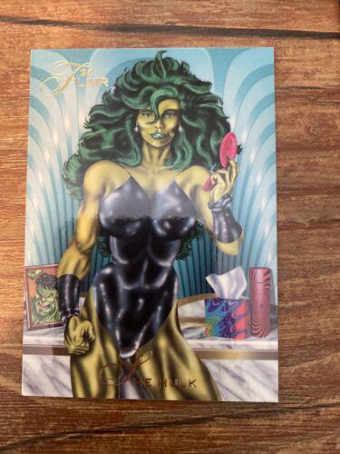 1994 Flair She-Hulk #39 card