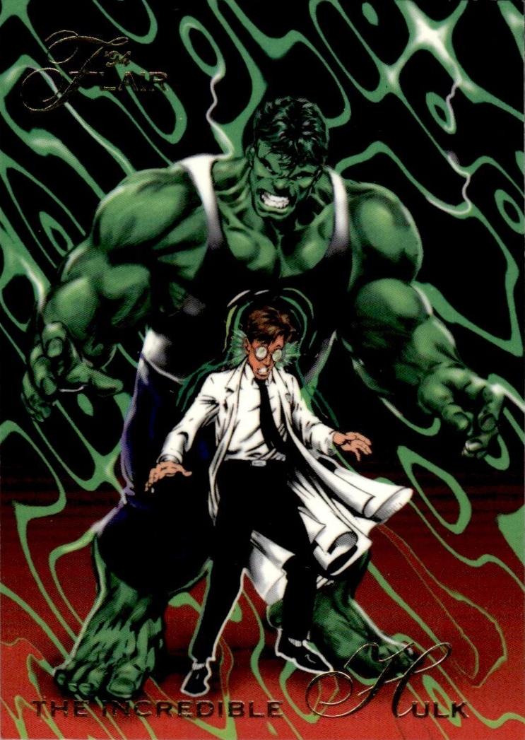 1994 Flair The Incredible Hulk #2 card