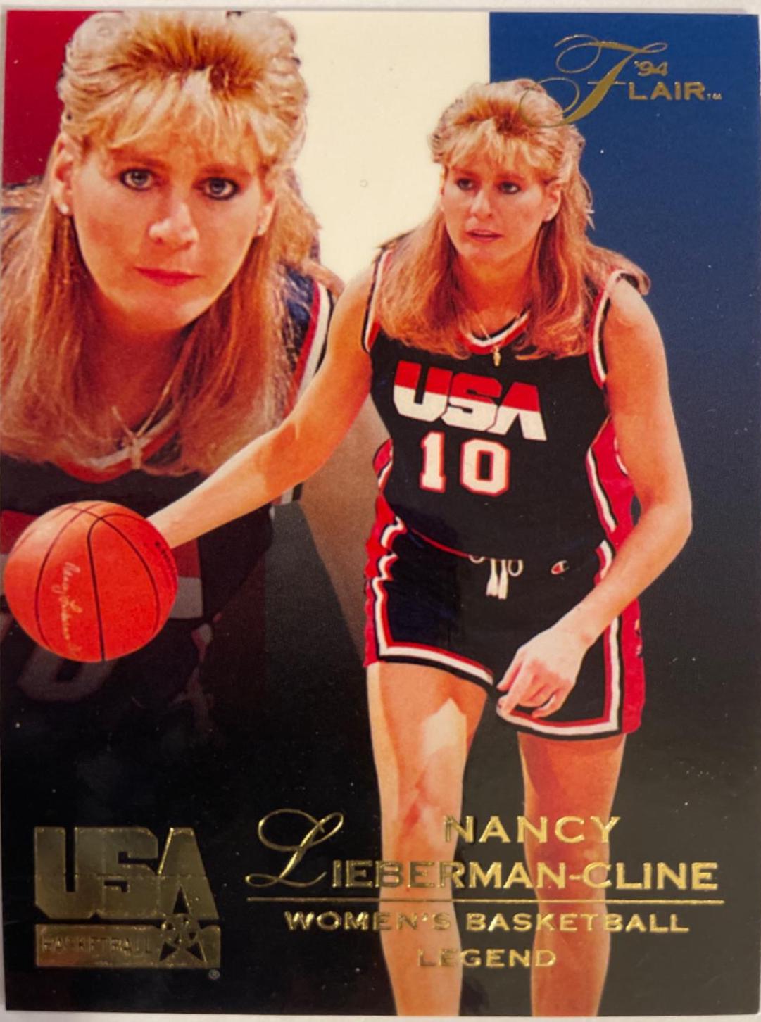 1994 Flair USA Nancy Lieberman-Cline #115 card