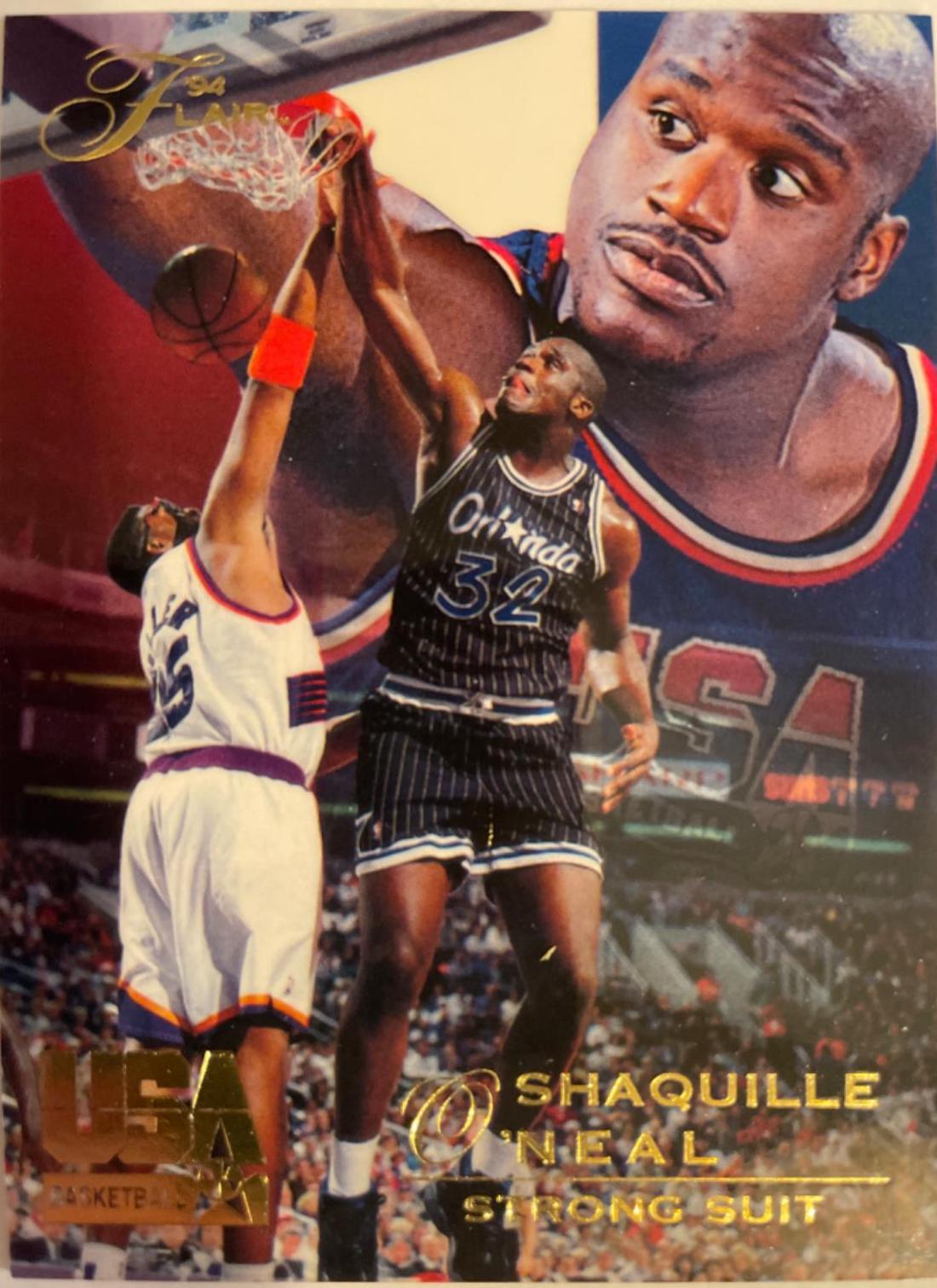 1994 Flair USA Shaquille O'Neal #73 card