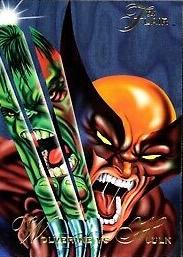 1994 Flair Wolverine vs. Hulk #34 card